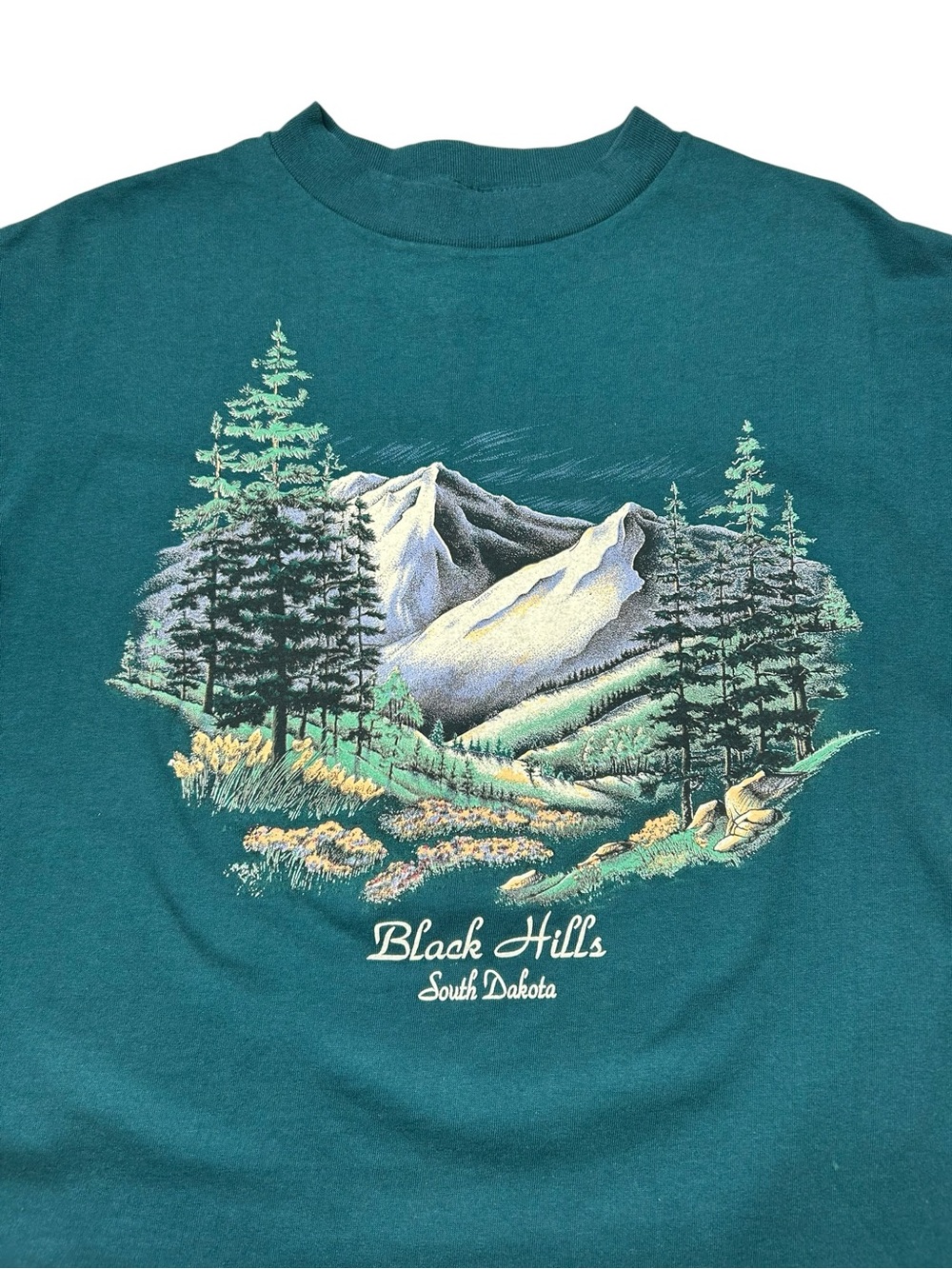 Vintage Black Hills South Dakota Tee Single Stitch USA Made Large - Picture 6 of 11